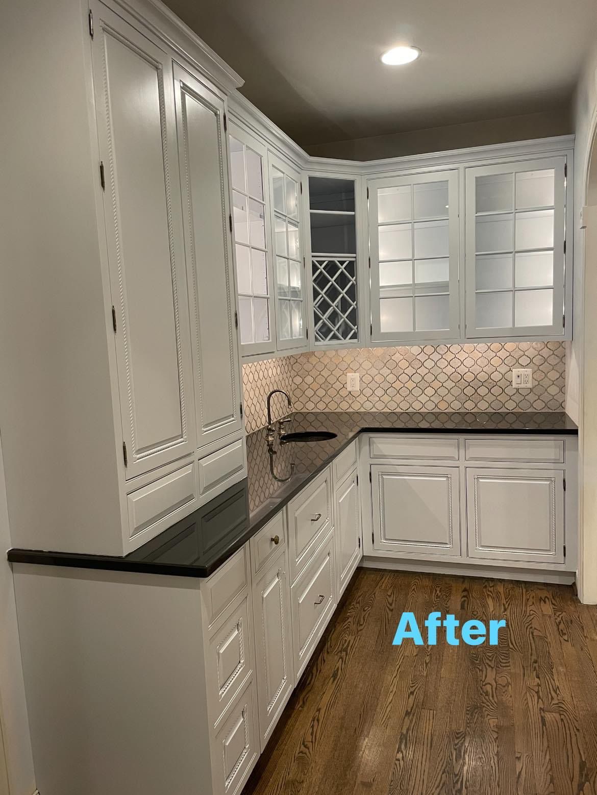 Project: Painting island, trim and kitchen cabinets in moorestown nj